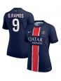 Paris Saint-Germain Goncalo Ramos #9 Replika Hemmakläder Dam 2024-25 Kortärmad